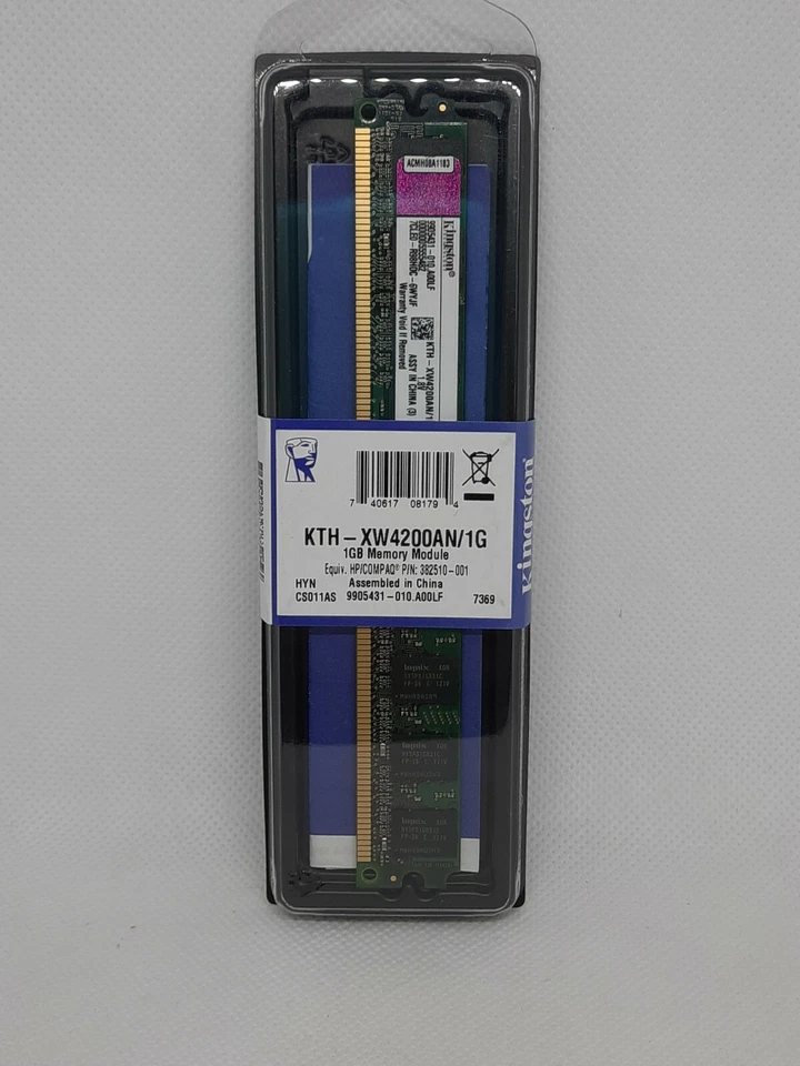 NOS Kingston KTH-XW4200AN/1G DDR2 533MHz Desktop PC Memory RAM HP Compaq - Image 4 of 4