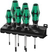 367/6 Torx® Schraubendrehersatz Kraftform Plus Torx® + Rack, 6-Teilig