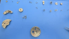 VINTAGE 18 SIZE 19 JEWELS WALTHAM VANGUARD MODEL 1892 POCKET WATCH PARTS