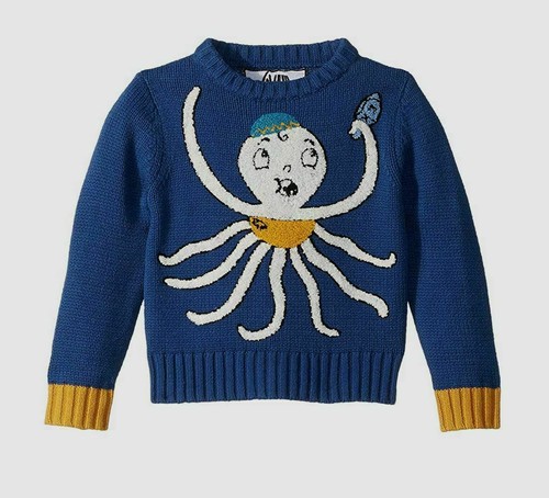 Hanukkah octopus sweater