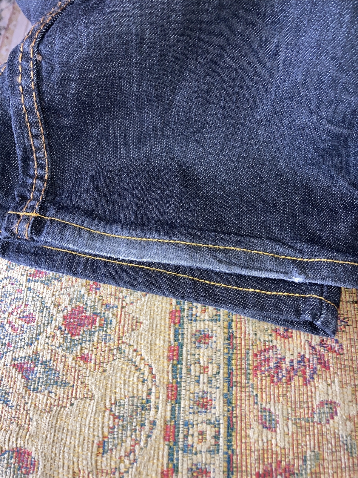 MOSCHINO VINTAGE DARK BLUE VINTAGE JEANS - SIZE 30 12