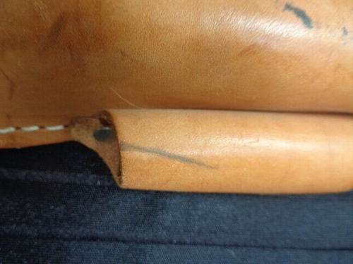 NOS Custom Leathercraft W500 Tool Belt Pouch Electrician USA Top Grain Cowhide - Picture 10 of 10