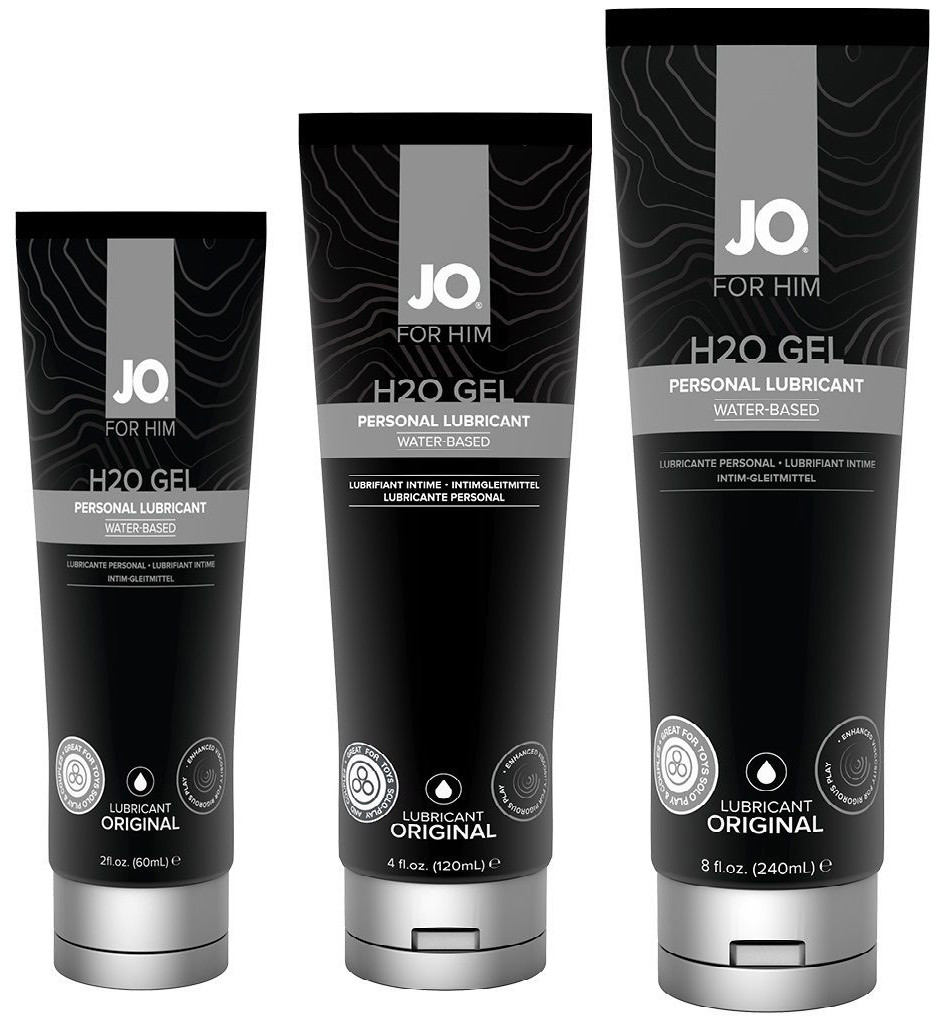 System JO H2O Gel Water Based Personal Lube Lubricant - Choose Size | eBay
