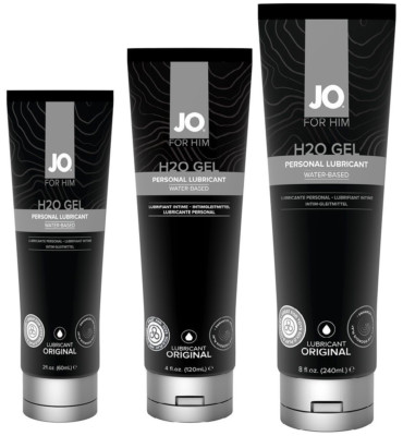 System JO H2O Gel Water Based Personal Lube Lubricant - Choose Size
