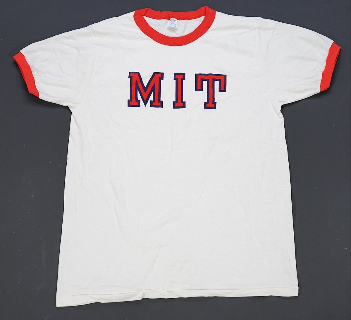 シャツ XXL Vintage Champion 80s USA GAME shirt 80s Champion tag Army vintage gray t-shirt cotton poly USA America