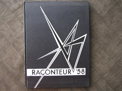 BAKERSFIELD CALIFORNIA - Bakersfield Jr. College Yearbook 1958  - RACONTEUR '58