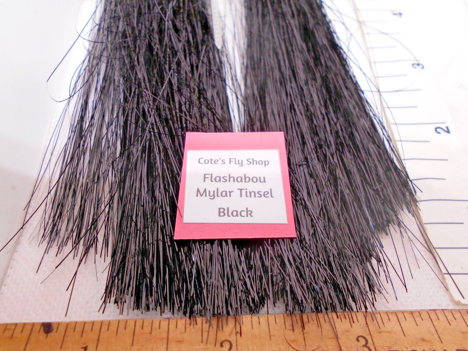 Flashabou / Mylar Tinsel - 16 colors - 12" / 30 cm - Fly Tying Wing Material