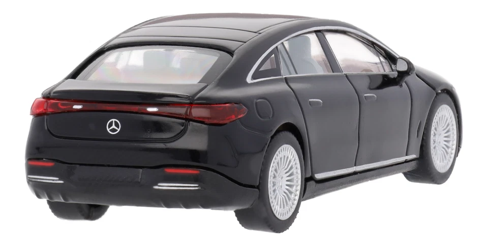 Mercedes Benz V 297 EQS AMG Line 2022 Noir Neuf OVP 1:87 Herpa - Photo 2/2