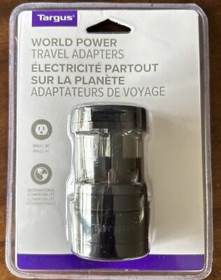 Targus World Power Travel Adapter (APK01CA) BRAND NEW -SEALED