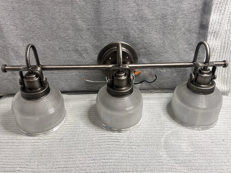 Progress Lighting Archie 3-Light Bath Vanity Light - Venetian Bronze - Image 3 of 4