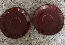 Fiestaware- Set Of 2 Saucers