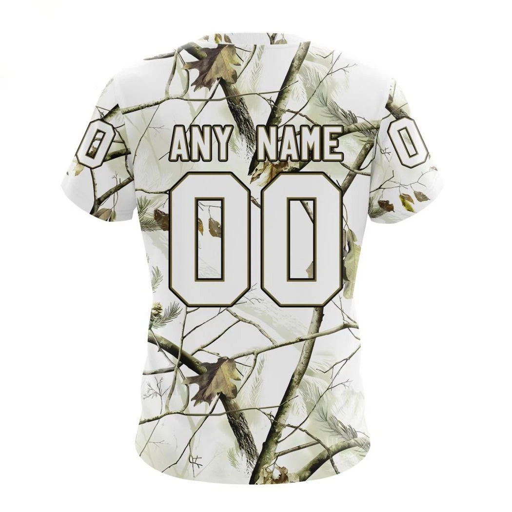 Personalized Seattle Krakens Special White Winter Hunting Camo 3D Hockey Fans