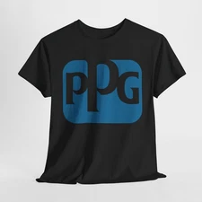 PPG Industries Logo Paint Coatings Automotive Workwear Graphic T-Shirt S-5XL