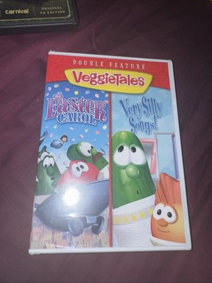 Veggie Tales An Easter Carol & Very Silly Songs! Double Feature DVD Children New