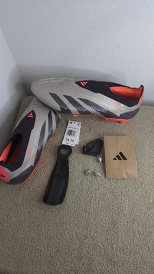 NWOT Adidas Predator Laceless Elite SG Men 13 Gold Soccer Cleats IF6319 S113