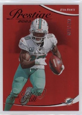 2023 Panini Prestige Xtra Points Premium Red 97/399 Tyreek Hill #186 2qw