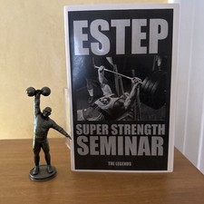 Powerlifting Bodybuilding Roger Estep Super Strength Seminar Very Rare Book 2024