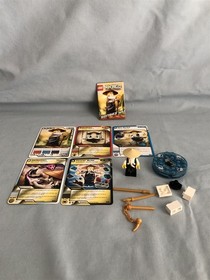 Lego set 2255 Sensei Wu NINJAGO 100% complete w/ instructions & 5 cards spinner