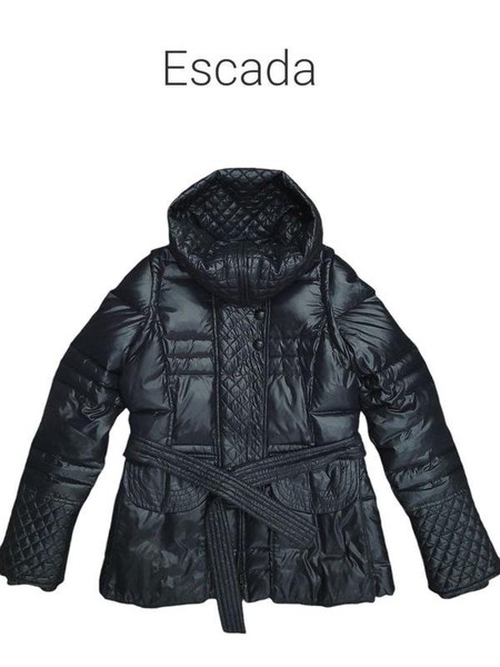 Women Escada Puffer Black 46