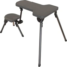 Stable Table Lite with Weatherproof Tabletop Ambidextrous Seat Fully Collapsible