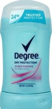 3PK -Degree Women Sheer Powder Invisible Solid Antiperspirant Deodorant 1.6 oz
