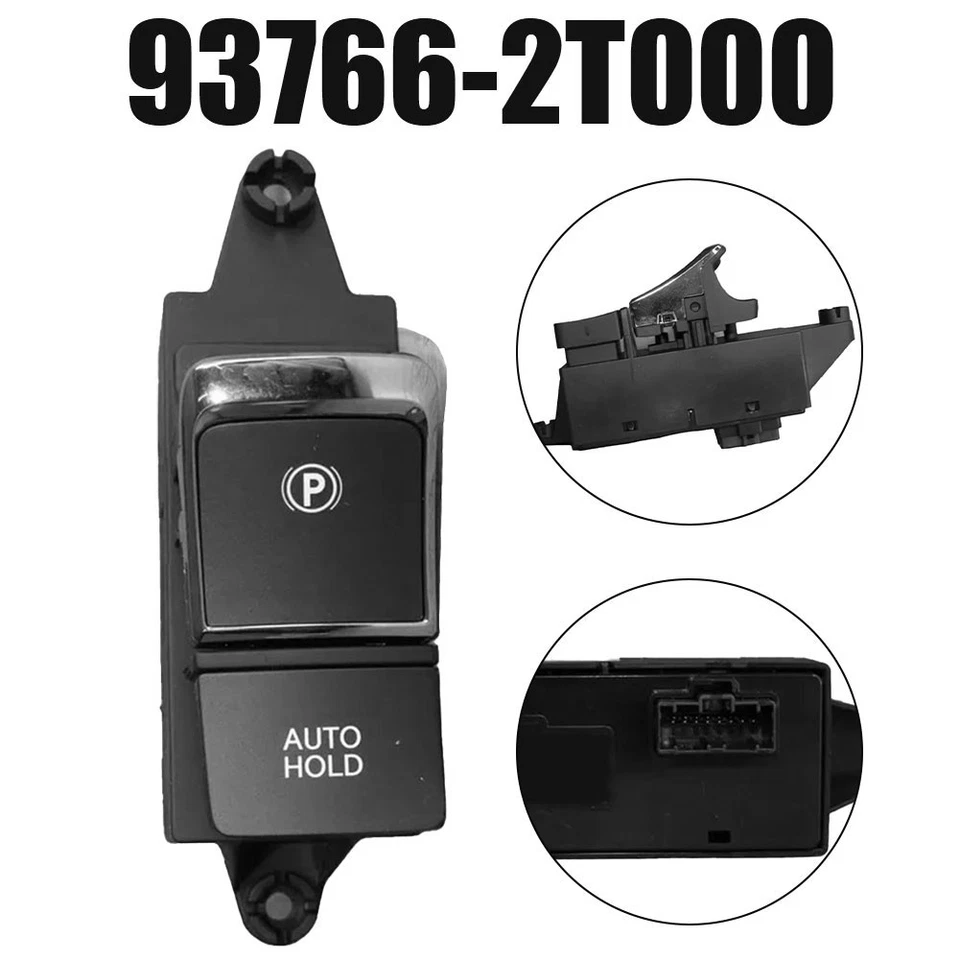 Parking Brake Switch ABS Black Brake Fitment For Kia Installation Parking - Image 4 of 4