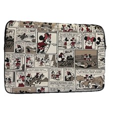 Kate Spade Disney Laptop Sleeve Mickey  Minnie Mouse Comic Strip Pocket 15x11  