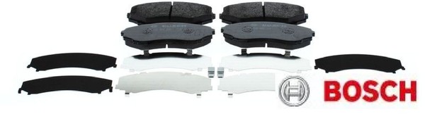 Bosch 0986494204 Bremsbelagsatz FüR Scheibenbremse Bremsbelagsatz FüR Mazda-image