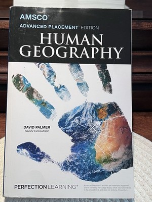 Amsco AP Human Geography Advanced Placement Textbook Paperback 2nd Edition