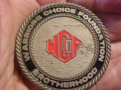 U.S. WARRIORS CHOICE FOUNDATION BROTHERHOOD CHALLENGE COIN
