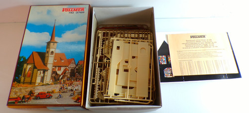Vollmer H0 3769 iglesia Ditzingen kit ver foto en embalaje original PK2387 | Zustand: Gebraucht