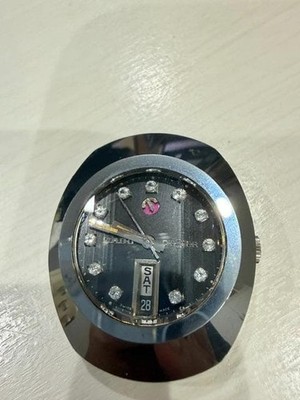 RADO Dia Star Auto Men's Watch 35mm Steel No Band Damaged Authentic