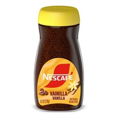 NESCAFE Vanilla Instant Flavored Coffee, 4.2 Oz