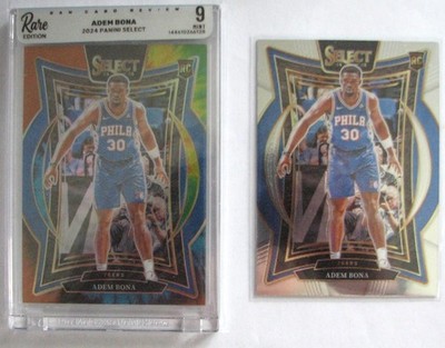 2024-25 Panini Select Adem Bona #97 Rookie RC 20/25 Pre-graded 9 by Rare Edition