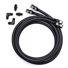 6AN transmission cooler lines Compatible with 4L60 700R4 TH350 TH400 7 Ft Long