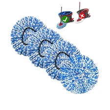 4 Pack Mop Replace Heads Compatible for OCeda, Spin Mop Refill Head Replaceme...