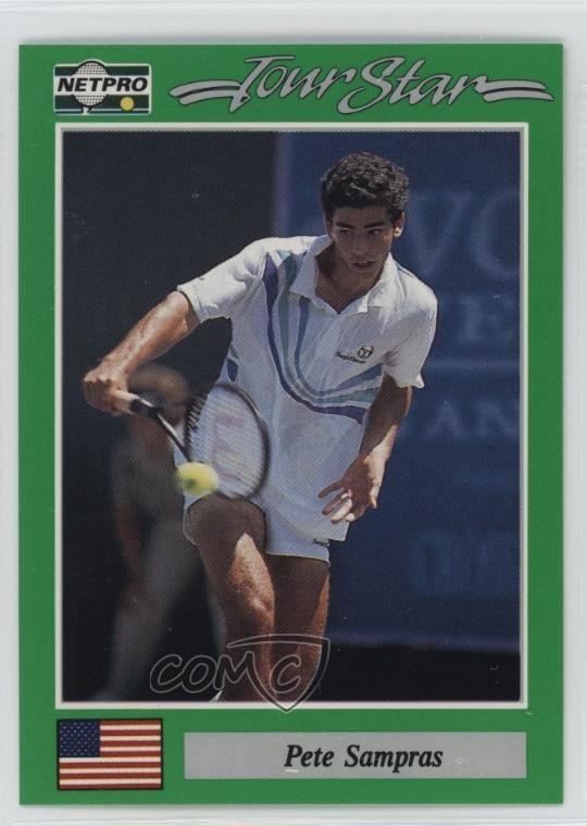 1991 NetPro Tour Stars Pete Sampras #7 HOF 12g5