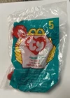 NEW Ty Beanie Baby PINCHERS Lobster Vintage 1998 McDonalds Happy Meal Toy #5