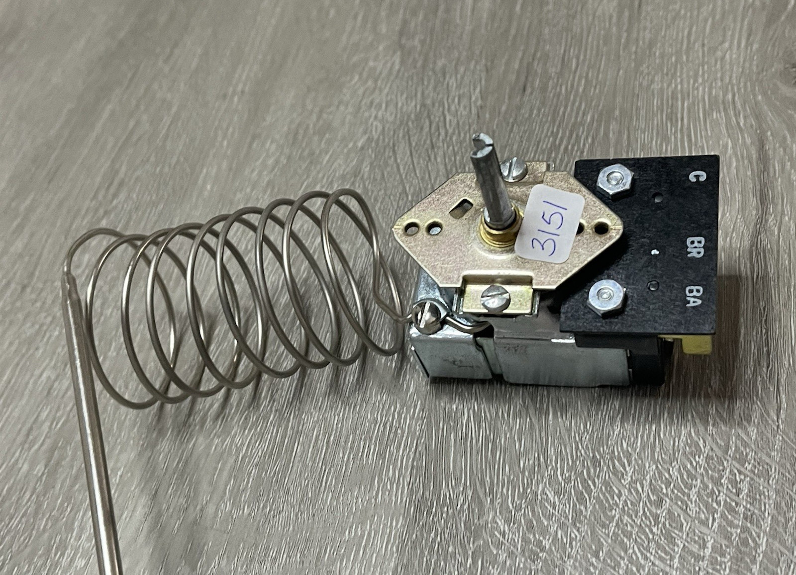 Robertshaw KKTB-18-48 Range Oven Thermostat 5A 120VAC MT 599°F