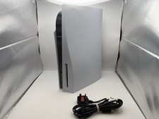 Sony Playstation 5 PS5 Blu-Ray Disc Edition Console - White, 825GB With Cables