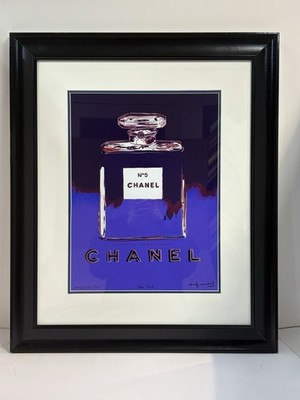 ANDY WARHOL CHANEL N°5 Framed