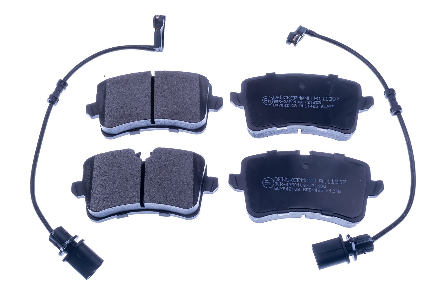 Fits DENCKERMANN FILTRY B111397 BRAKE PADS