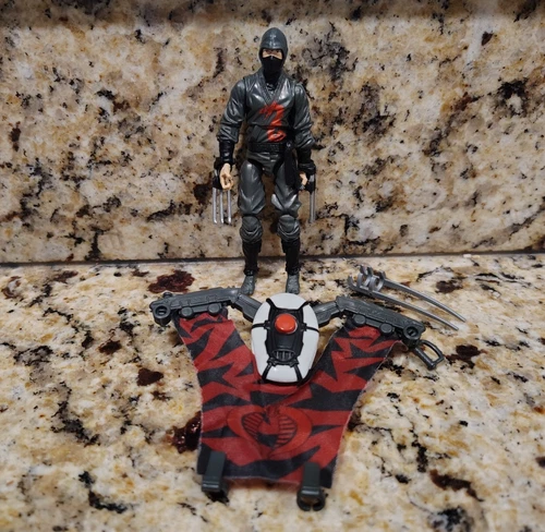 Dark Ninja Retaliation G.I. JOE COBRA 25th LOOSE Complete S6