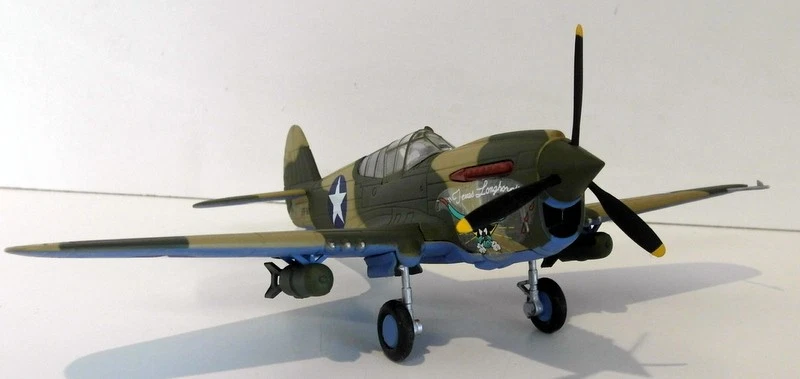 Franklin Mint 1/48 Scale Diecast B11B622 - P40 Warhawk USAF 9FS 49FG - Image 4 of 4