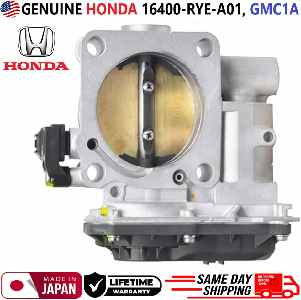 GENUINE Honda Throttle Body For 2007-2017 Honda Acura 3.5L, 16400-RYE-A01, GMC1A - Image 2 of 4