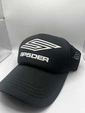 Sp5der Pro Trucker Hat Black Spider One Size
