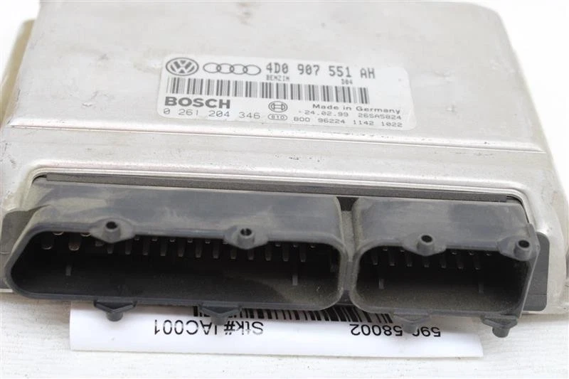 ORDENADOR ECU ECM AUDI A4 A6 PASSAT 1997 98 99 00 01 02 4D0907551AH 1080528 Foto 2 de 4