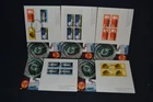 GB first day covers 1966 Technology x 5. 4 covers with blocks of 4 & 1 full set