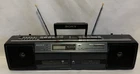Sony CFS-W501 Soundrider AM FM Radio Dual Cassette Player READ CONDITION AS IS