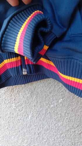 Fred Perry Spotswear Vintage Color Block Track Jacket sz S - Picture 7 of 11